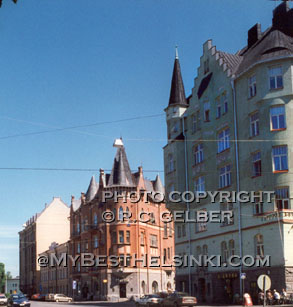 Glorious Art Nouveau Architure in Katajanokka. Photo & pop-up photo © R.C. Candolin-Gelber 1999, 2000-2007, 2008 - Glorious Art Nouveau Architure in Katajanokka. Photo & pop-up photo © R.C. Candolin-Gelber 1999, 2000-2007, 2008 -