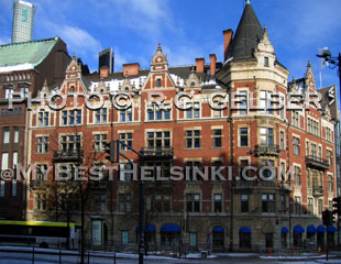 Helsinki, Stockmann - Argos building. Photo & pop-up photo &copy; R.C. Candolin-Gelber 1999, 2000-2008, 2009 -