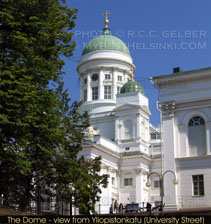 Side view of the Dome in Helsinki.