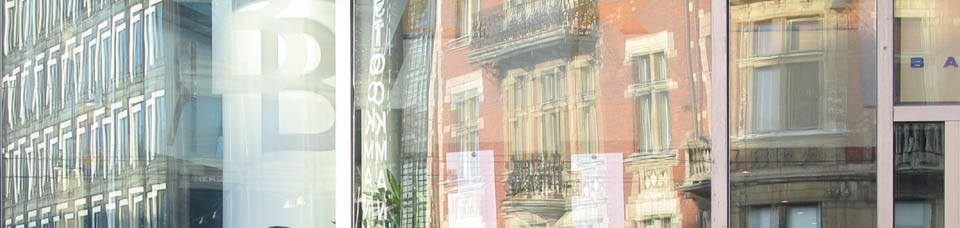 Reflections along Mannerheimintie. Photo & pop-up photo &copy; R.C. Candolin-Gelber 1999 - 2010 -
