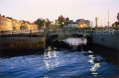 Bridge to Katajanokka, over canal. 