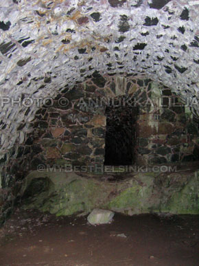 Suomenlinna Fortress old tunnels