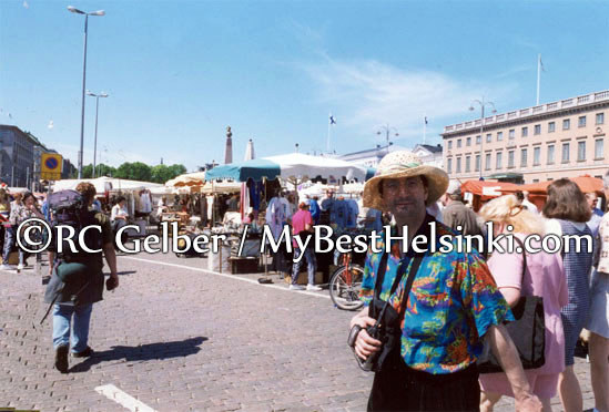 Helsinki Market Square. Photo © RC  Gelber 