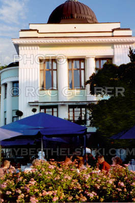 Restaurant Katajanokan Kasino, the garden patio.