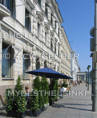 Helsinki, North Esplanade patio