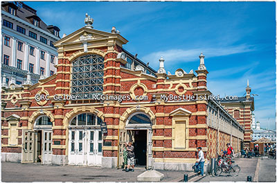 The old Market Hall - Vanha Kauppahalli, Eteläranta, Helsinki.