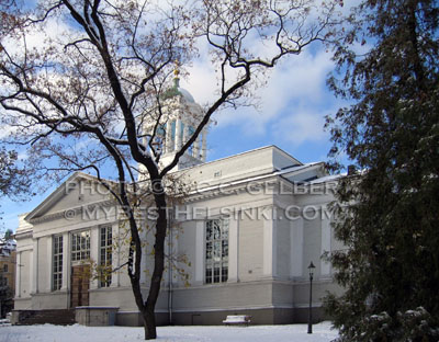 Helsinki's Old Church - Vanha Kirkko. ALL photos and images © R.C.Gelber. All Rights Reserved.