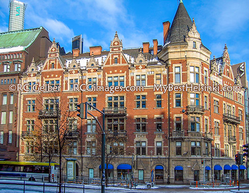 Helsinki, Stockmann - Argos building. ALL photos and images © R.C. Gelber. All Rights Reserved.