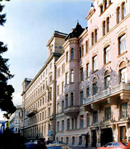 Yrjönkatu, next to the Old Church Park. ALL photos and images © R.C. Gelber. All Rights Reserved.