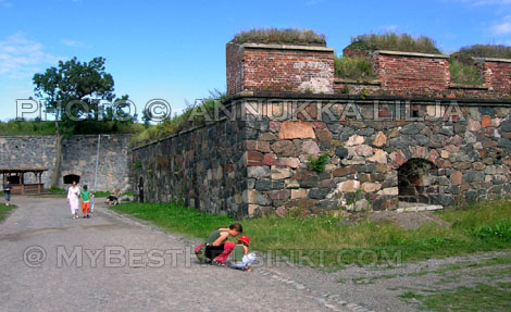 SUOMENLINNA is not just a historic monument, 
it is also a neighborhood where people live. 