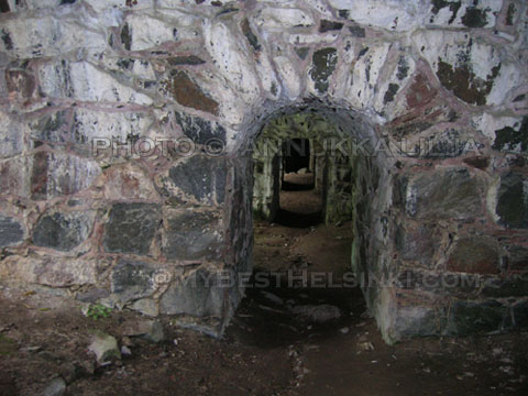 Suomenlinna Fortress old tunnels