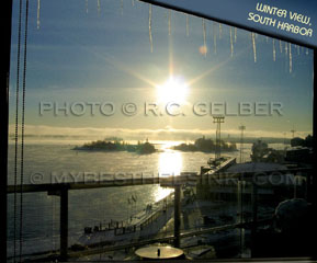 Frozen Winter South Harbor, Helsinki. - All photos © RC Gelber. All Rights Reserved.